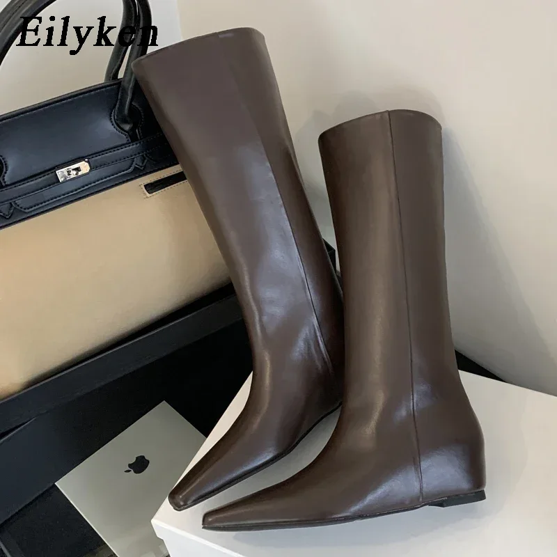 Knee High Boots Women - Eilyken Sepatu Bot Setinggi Lutut Wanita