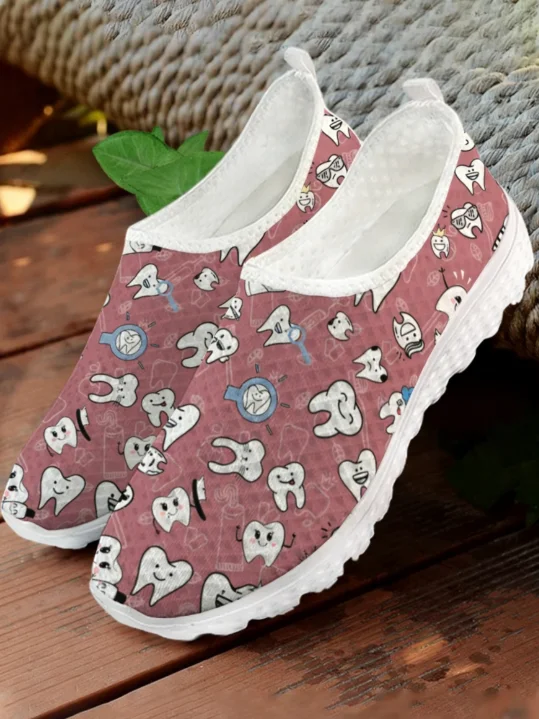 Sepatu Sneakers Jaring Motif G - Women Shoes Tennis ulasan dan harga