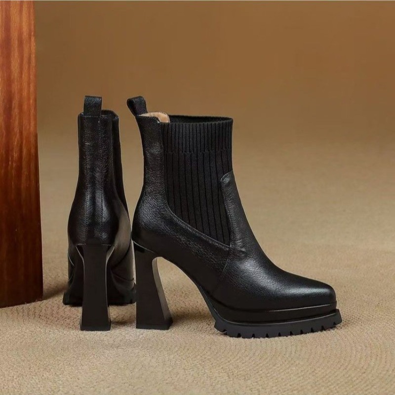 Sepatu Bot Kaus Kaki Elastis M - Sock Boot Women ulasan dan harga
