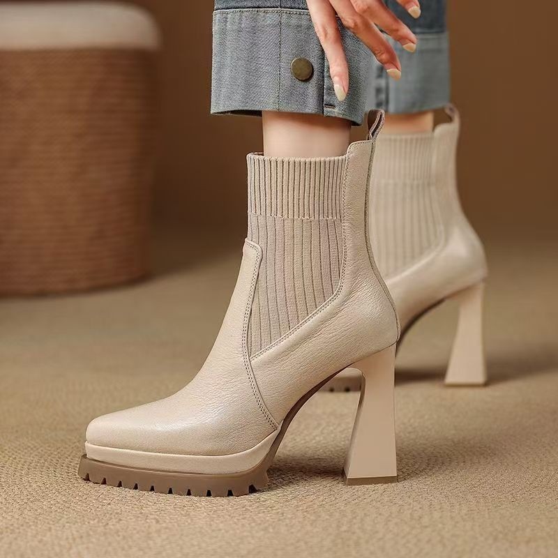 Sepatu Bot Kaus Kaki Elastis M - Sock Boot Women ulasan dan harga