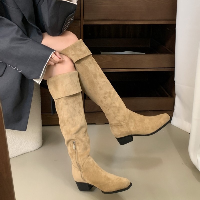 Sepatu bot panjang wanita mode - Sock Boot Women ulasan dan harga