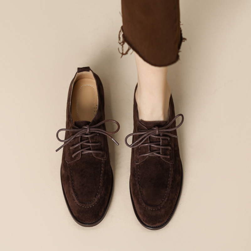 Sepatu Oxford Wanita Retro Mus - Oxford Lace Up Women ulasan dan harga