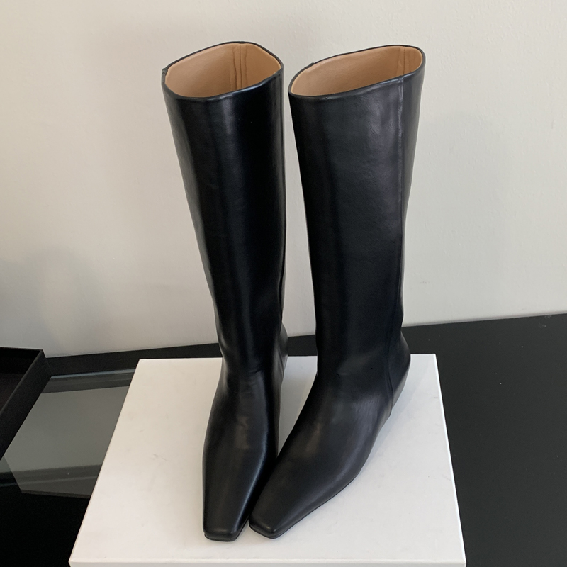 Eilyken Sepatu Bot Setinggi Lu - Knee High Boots Women ulasan dan harga