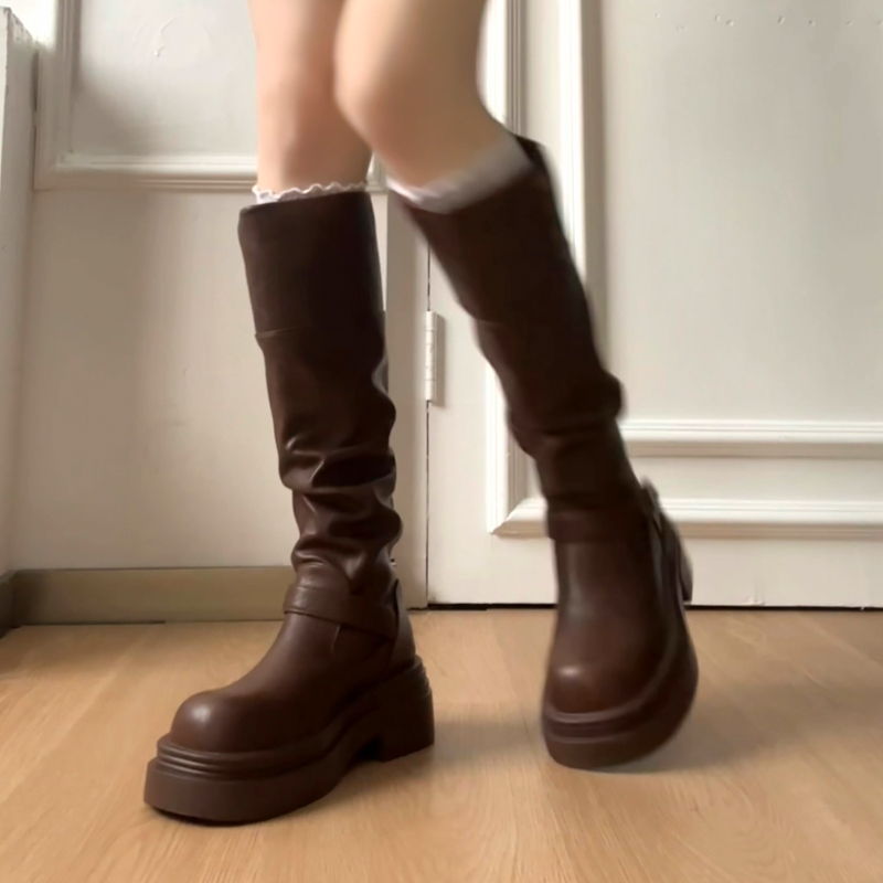 Sepatu bot setinggi lutut wani - Knee High Boots Women ulasan dan harga