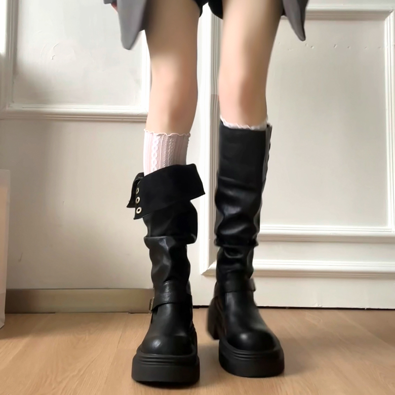 Sepatu bot setinggi lutut wani - Knee High Boots Women ulasan dan harga