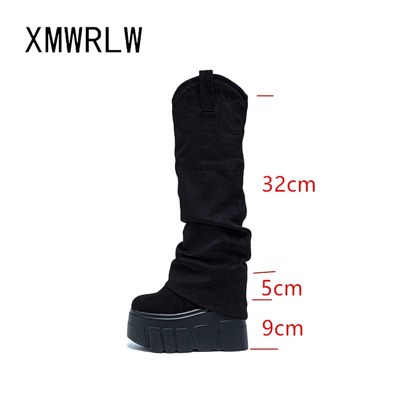 Sepatu Bot Wanita XMWRLW Musim - Knee High Boots Women ulasan dan harga