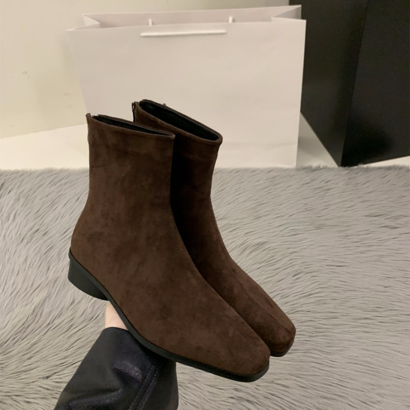 Sepatu Boot Nude Ritsleting Be - Sock Boot Women ulasan dan harga